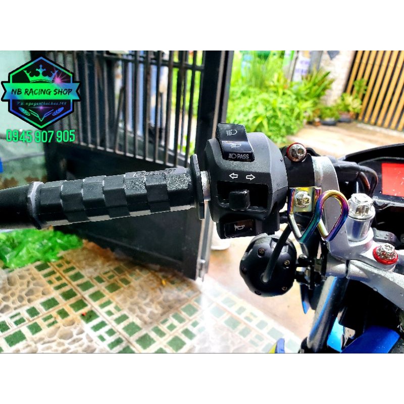 Combo Cùm Ex150+Đèn L4x SST20 Tặng Pad L Cho Satria Raider Sonic.NB Racing Shop