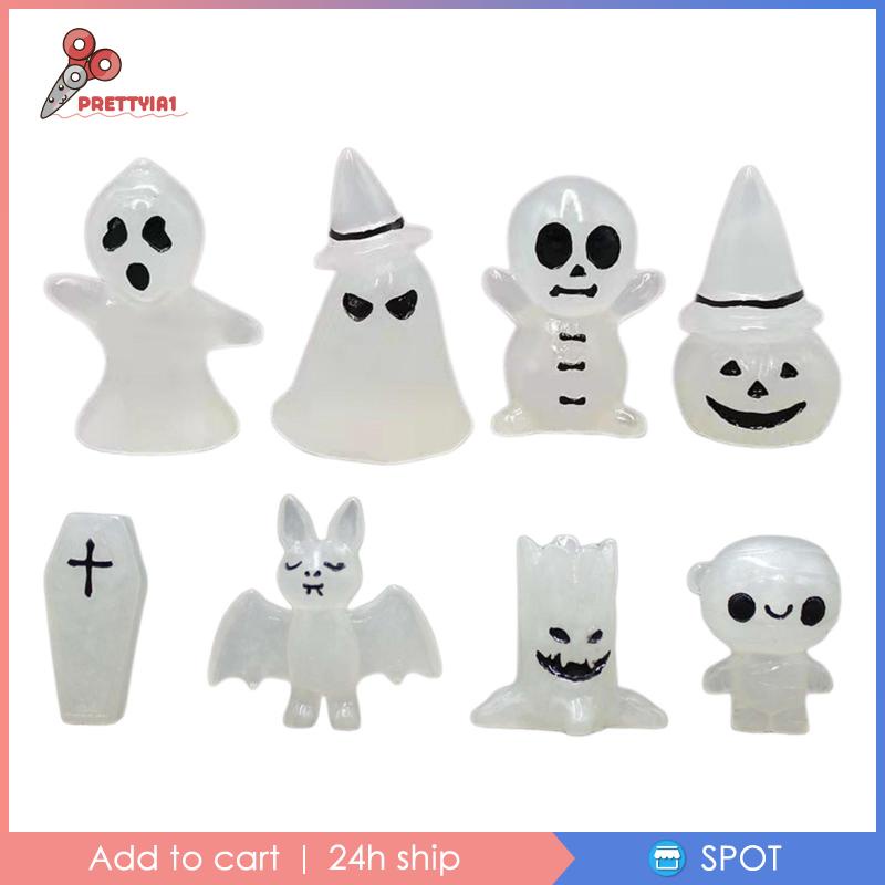 Set 1 / 8 Quả Bóng Dạ Quang Trang Trí Halloween