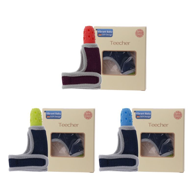 Đôi găng tay ngậm mọc răng an toàn cho em bé