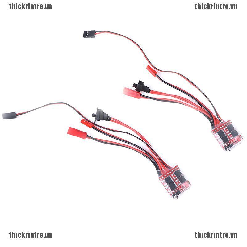 <Hot~new>20A ESC 30A ESC Motor Speed RC ESC 2KHz Forward Reverse Brush Brake