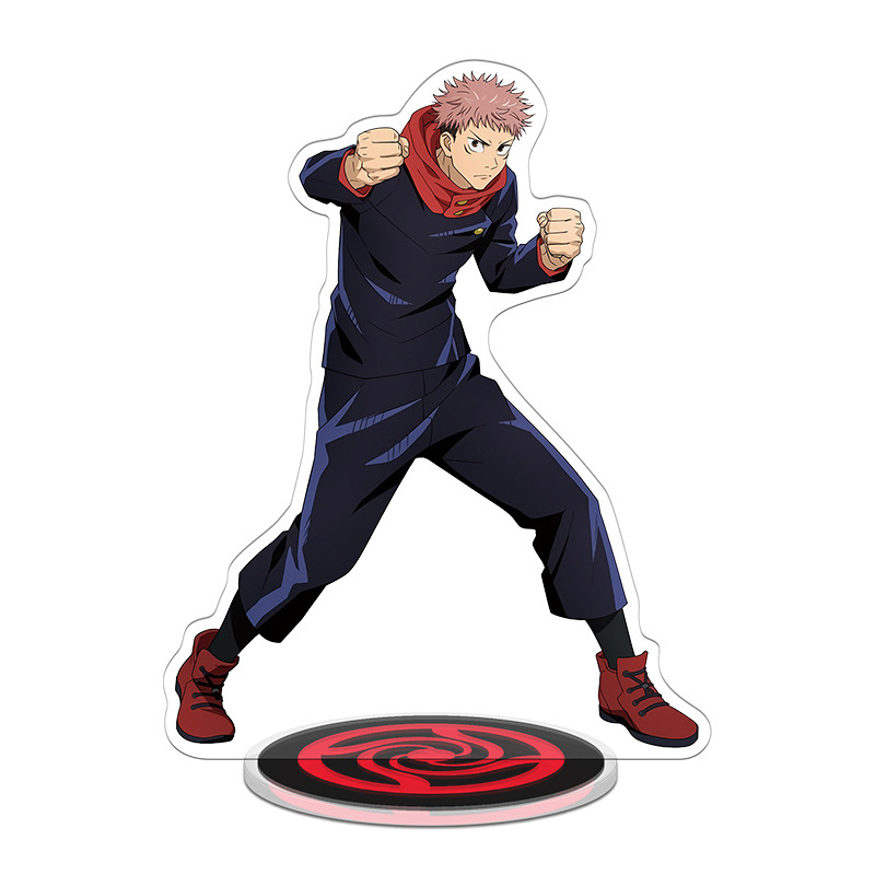 Giá Đỡ Để Bàn 21cm Bằng Acrylic Nhân Vật Anime Itadori Yuuji Fushigura Megumi