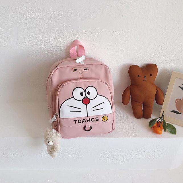 🔥Balo Đi Học Hình Mèo Máy Doraemon Đáng Yêu Cho Trẻ Em 2-5 Tuổi