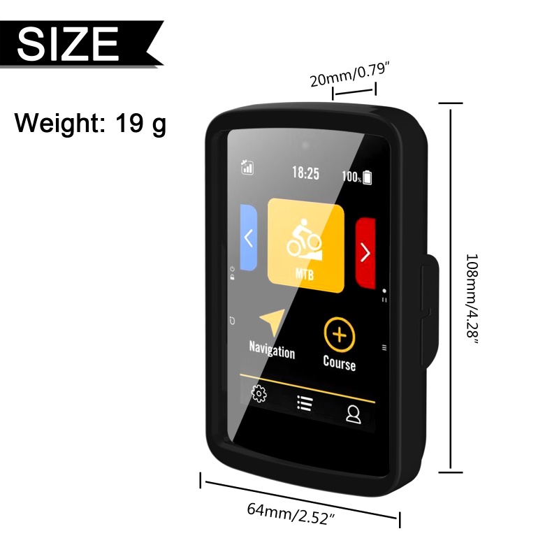 Vỏ Bọc Bảo Vệ Màn Hình Máy Tính BrytonS800 Rider GPS