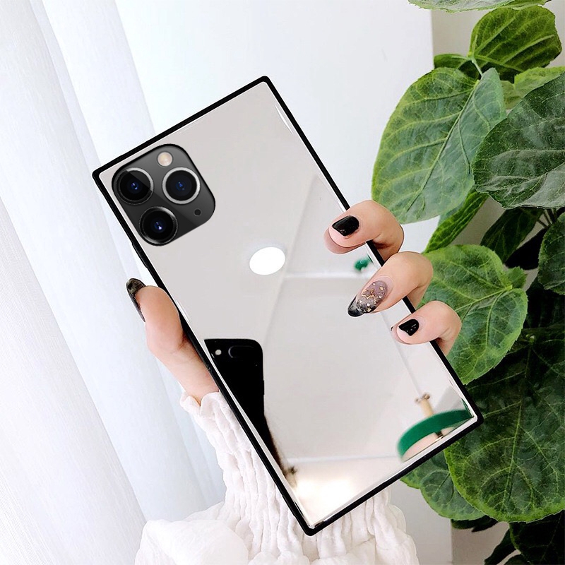 Ốp Điện Thoại Mềm Tráng Gương Cho iphone 15 14 13 12 11 pro max x xs xs max 8 7 6 6s plus + se 2020
