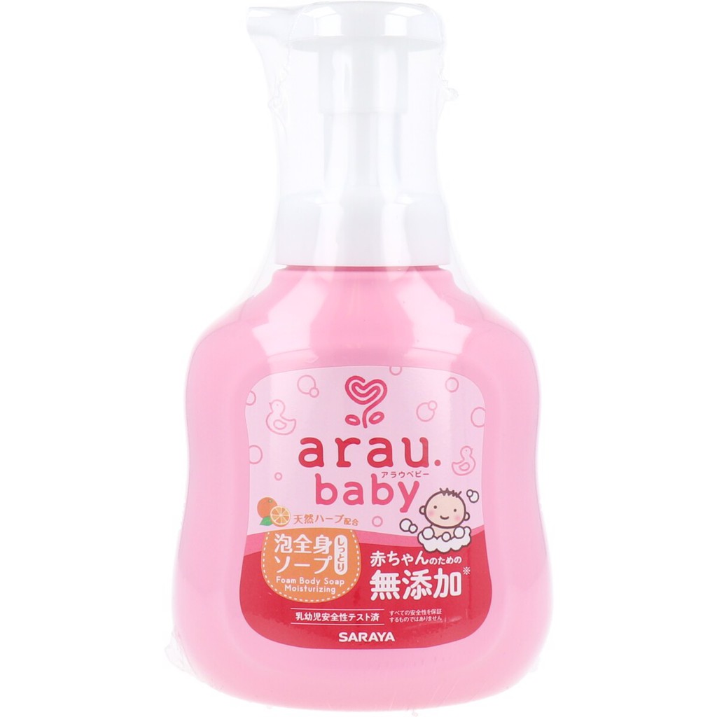 Sữa tắm dưỡng ẩm Arau Baby bình 450ml