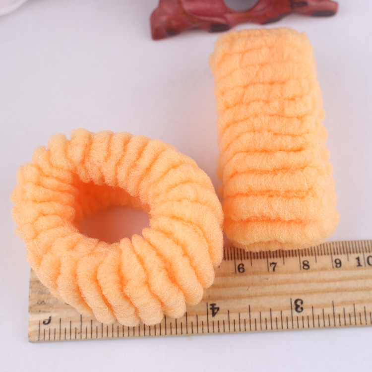 Cột tóc vải xốp trơn nhiều màu sắc rực rỡ đáng yêu CT25