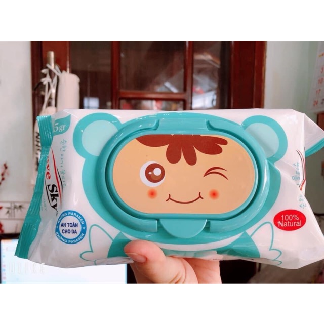 Khăn ướt love sky 125 tờ