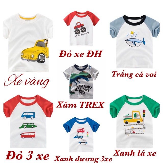 Áo thun bé trai 27Kids mẫu mới nhiều màu cá tính - Hàng xuất khẩu Âu Mỹ