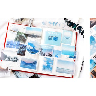 Hình dán trang trí Sticker MO Card, bộ 40 miếng