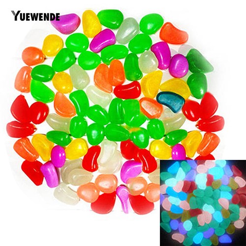 Set 10 viên đá phát sáng trang trí bể cá