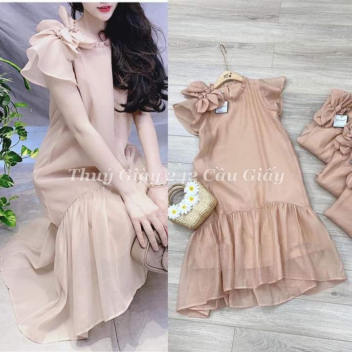 Váy bầu thời trang dạo phố phong cách trẻ trung