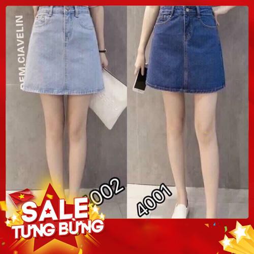 ✨Chân Váy Jean Dáng Chữ A Hàng Đẹp Rẻ -Hàng nhập khẩu