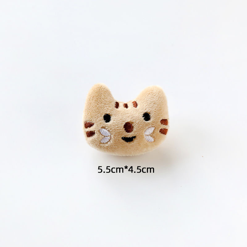 Ghim cài áo thiết kế kiểu động vật hoạt hình nhồi bông nhỏ nhắn dễ thương phong cách Nhật Bản