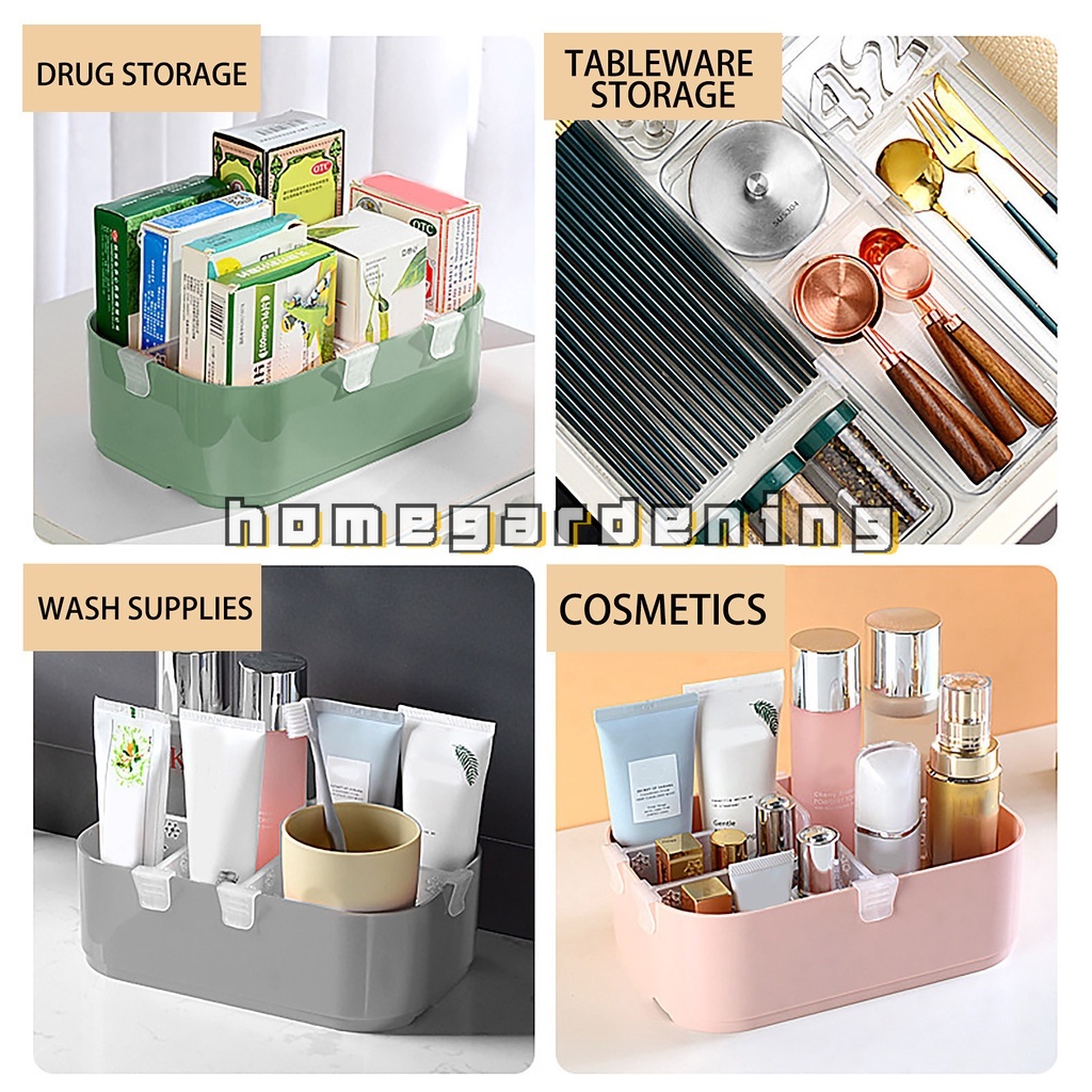 Set 4 Tấm Chia Ngăn Tủ Lạnh Bằng Nhựa Tiện Dụng
