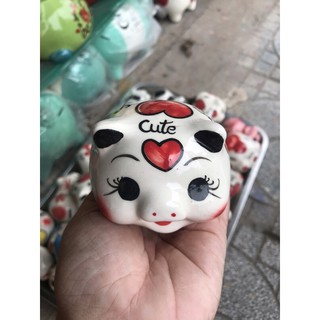 Heo đất sứ tròn CUTE size mini