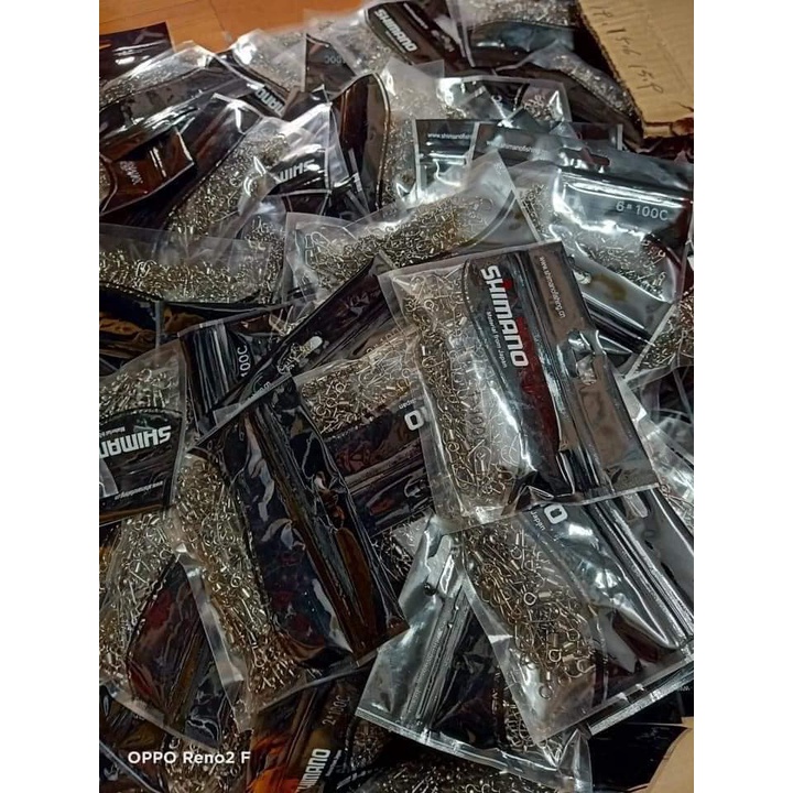 Combo 10 cái, 20 cái, 50 cái, Khóa Linh Chống Xoắn SHIMANO