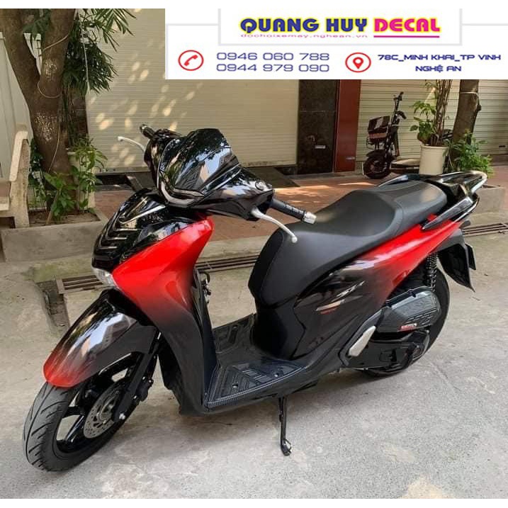 Tem Trùm SH Đỏ Đen,Team Decal SH 2020