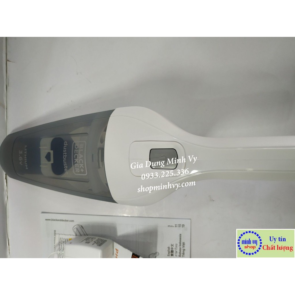 Máy hút bụi dùng pin cầm tay Black&Decker NVB115J-B1 | BigBuy360 - bigbuy360.vn
