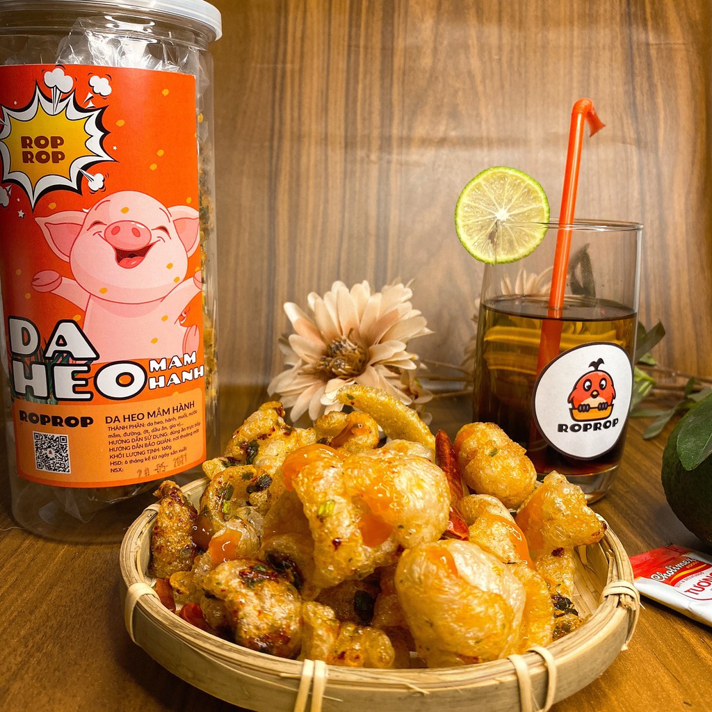 Da Heo Chiên Mắm Hành Roprop Hũ Pet 160g | BigBuy360 - bigbuy360.vn