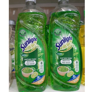 Nước Rửa Chén Sunlight Trà Xanh 750ML