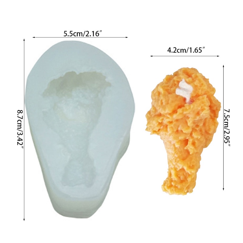 Mô Hình Chân Gà Bằng Silicone Dùng Trưng Bày