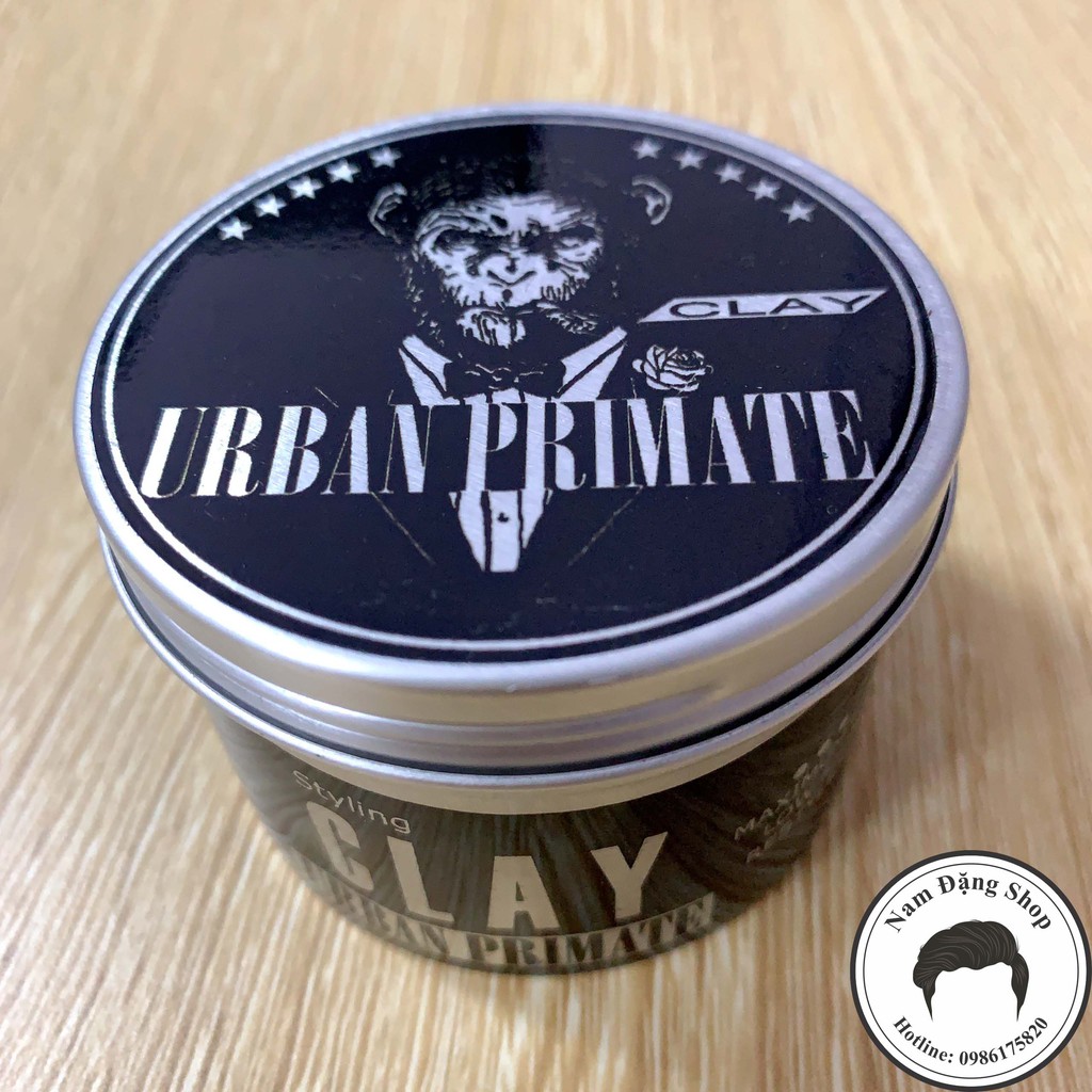 Sáp Vuốt Tóc Urban Primate Clay 90g