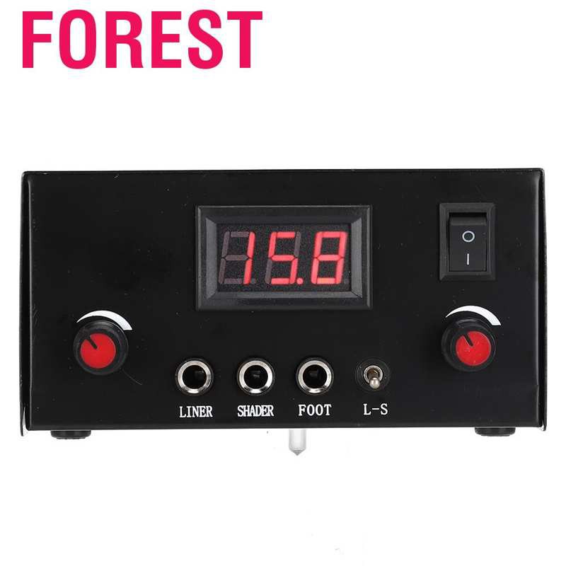 Nguồn Máy Xăm Hình Kỹ Thuật Số Lcd Bằng Hợp Kim Chất Lượng Cao