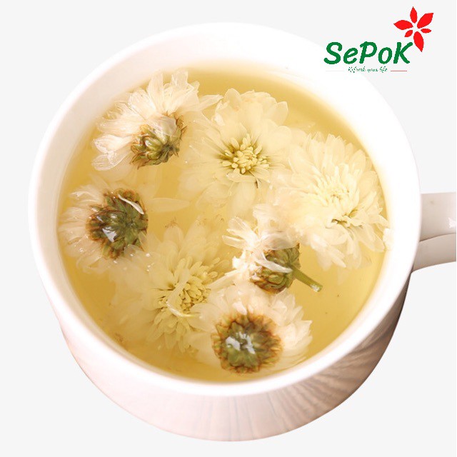 Hoa Cúc Trắng Sấy Khô -50g/100g-Sepok