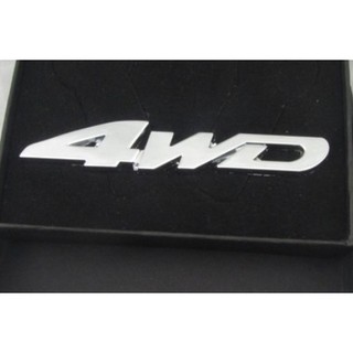 Tem chữ nổi 4WD