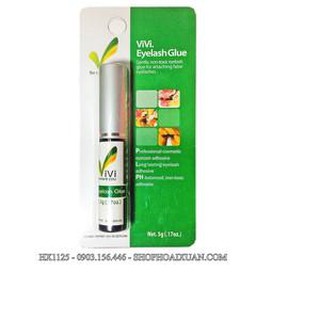 Keo dán mi VIVI tinh chất trà xanh 5g