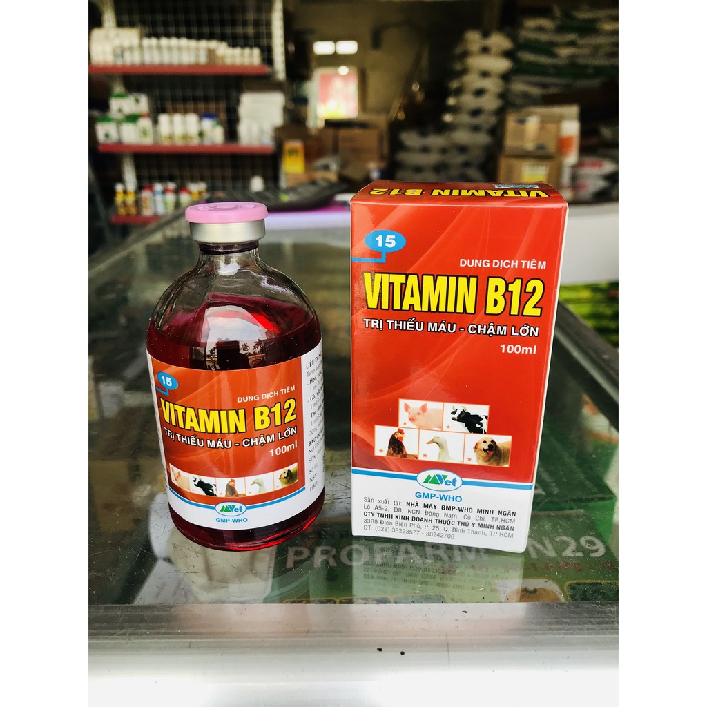 Vitamin B12 cho hoa Lan, cây cảnh - Giải độc cây - Tái tạo tế bào mới (100ml)