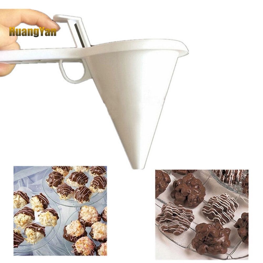 Phễu Nhựa Làm Kem Socola Cầm Tay DIY Cho Nhà Bếp