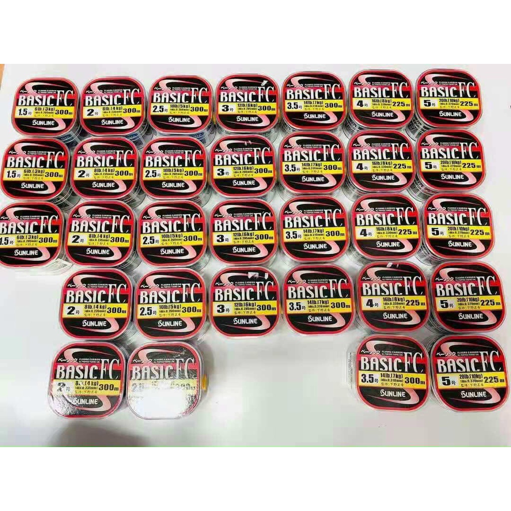 Cước SUNLINE Basic FC hàng về số lượng ít !!!