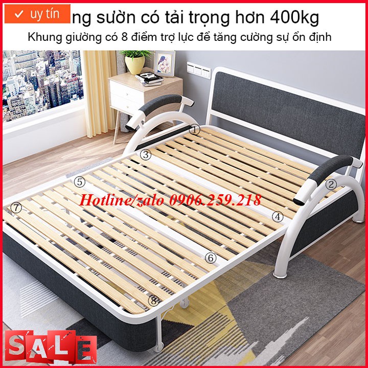 ghế sofa gấp thành giường,sofa bed đa năng 128*190cm