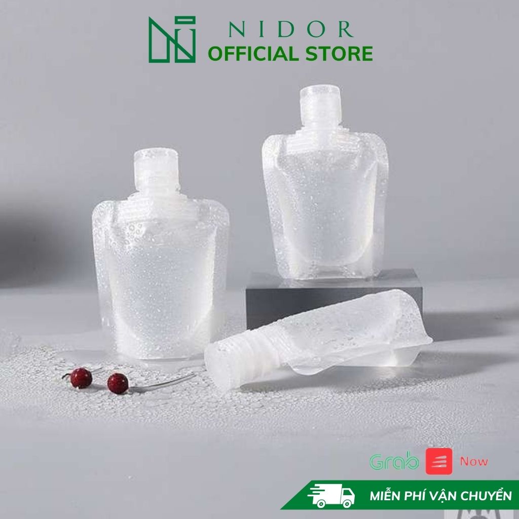 Túi Chiết Mỹ Phẩm Du Lịch - Túi Đựng Nước Uống, Trà Sữa - Dung Tích 30ml, 50ml, 100ml, 200ml