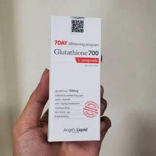 Tinh Chất  Angel's Liquid 7 Day Whitening Program Glutathione 700 V-Ample