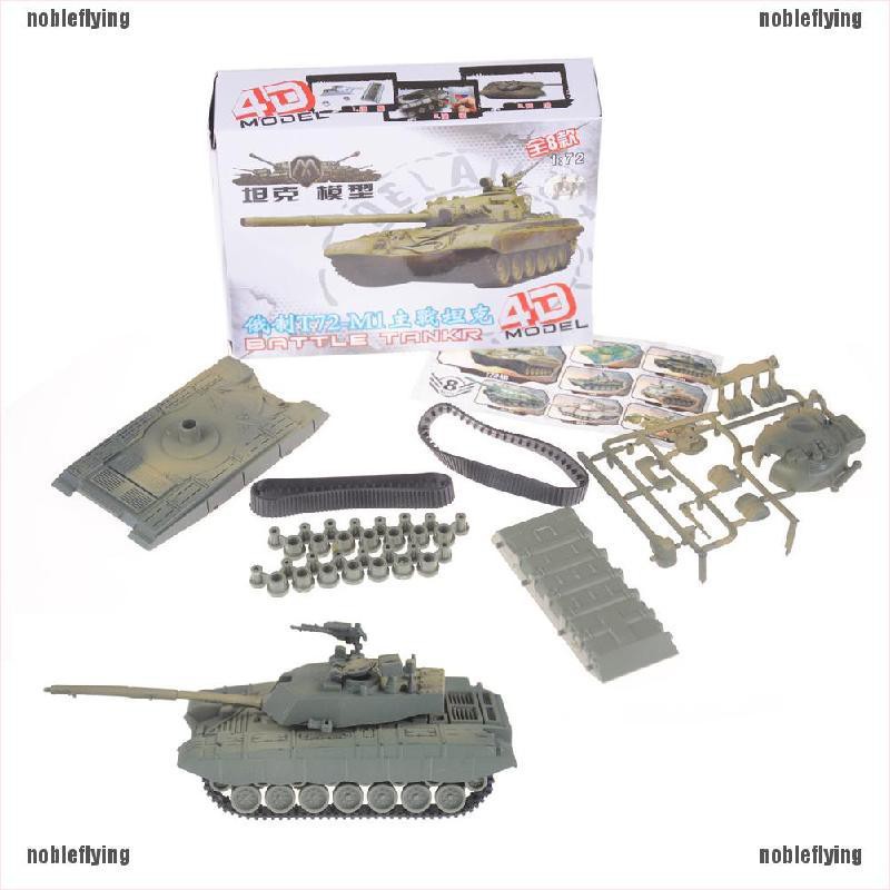 Mô Hình Xe Tăng Bằng Nhựa 4d Tỉ Lệ 1 / 72