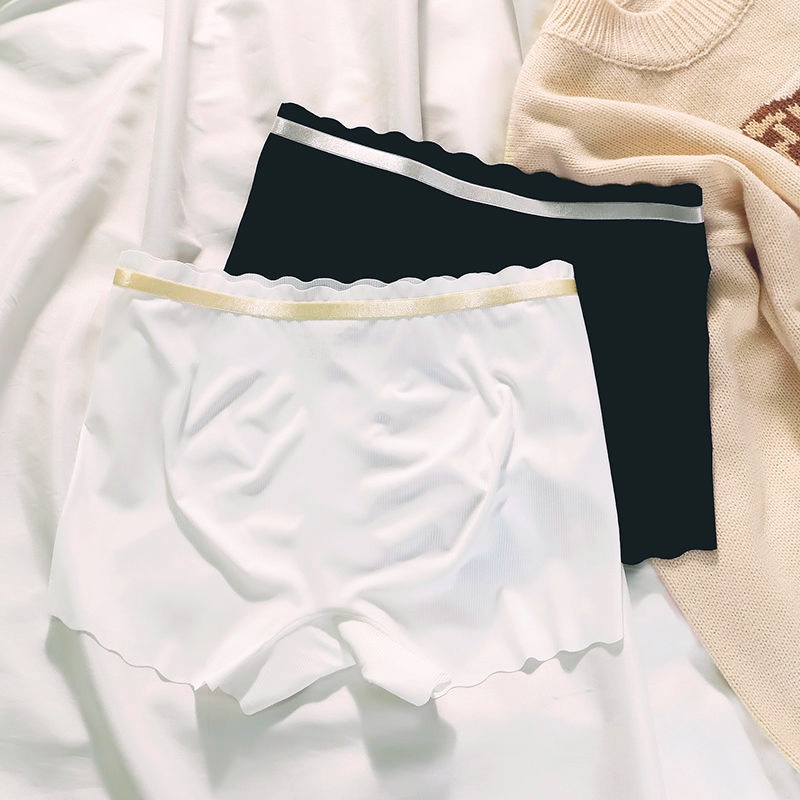 Quần lót nữ đúc su gân tăm không viền mặc trong váy, Quần bảo hộ tàng hình loại đẹp FLQ174