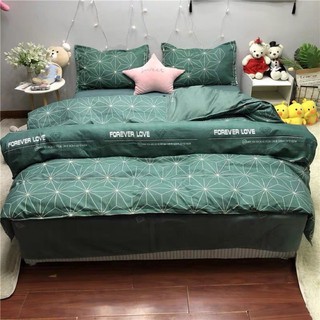 Bộ chăn ga gối cotton poly nhập khẩu