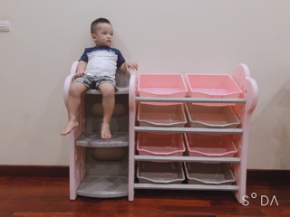 Kệ đựng đồ chơi cho bé nhiều tầng