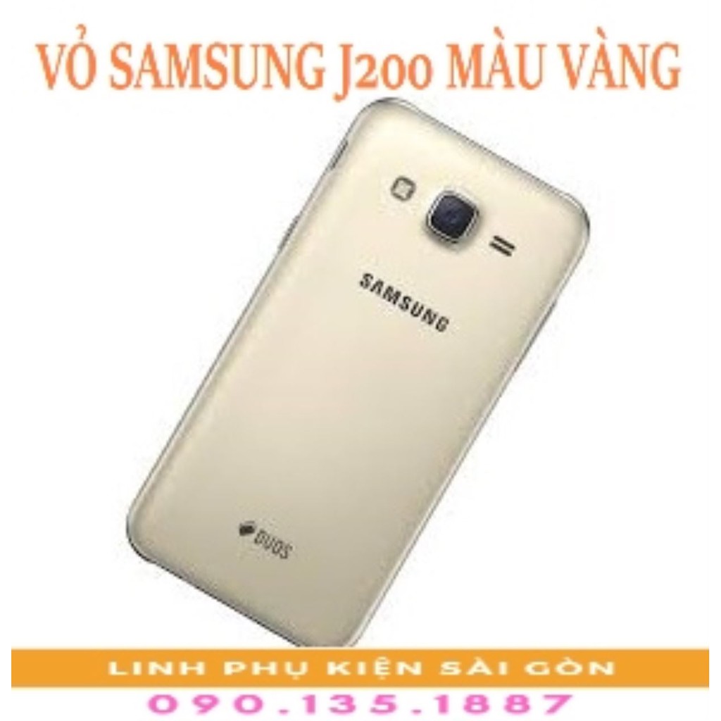 VỎ SAMSUNG J200 MÀU VÀNG