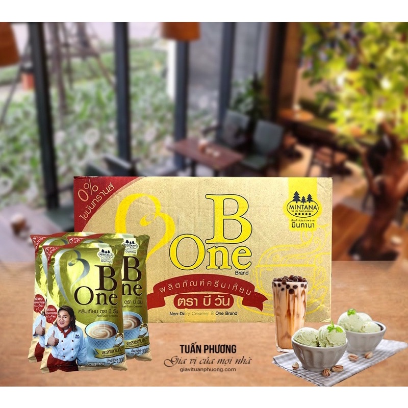 Bột kem béo pha trà sữa thái lan B ONE Chia Nhỏ 100G