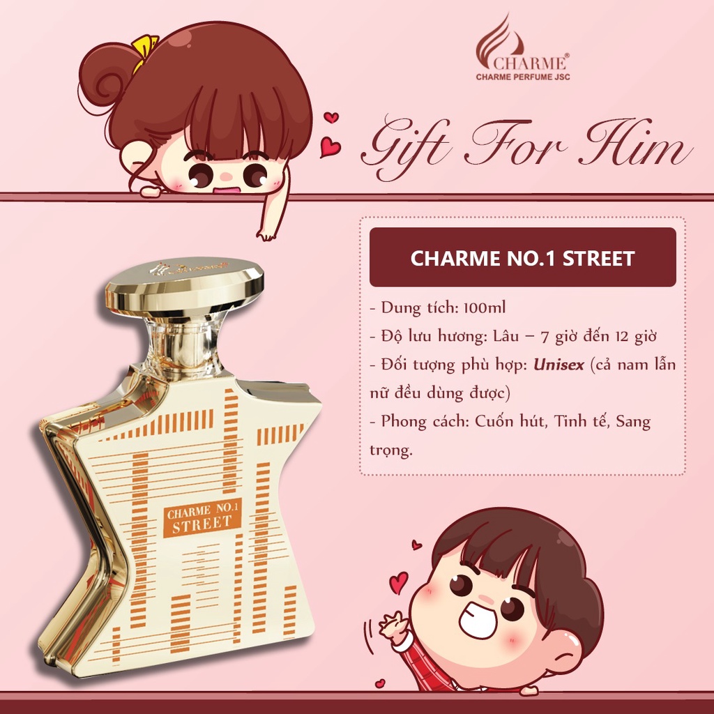 Nước hoa Charme No.1 Street 100ml