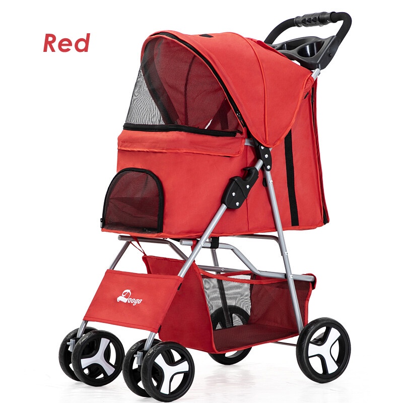 MASTI Xe đẩy thú cưng 4 bánh chịu tải tối đa 15kg LI0309
