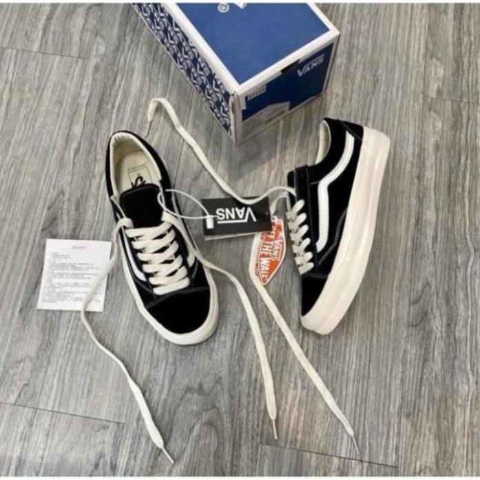 [Hàng 11] Giày 𝐕𝐀𝐍𝐒 Vault Style Old Skool đen thấp - Tổng Kho 19