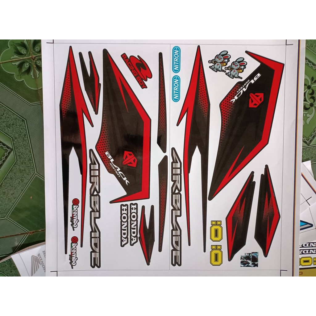 Tem rời AB 2019 đỏ đen