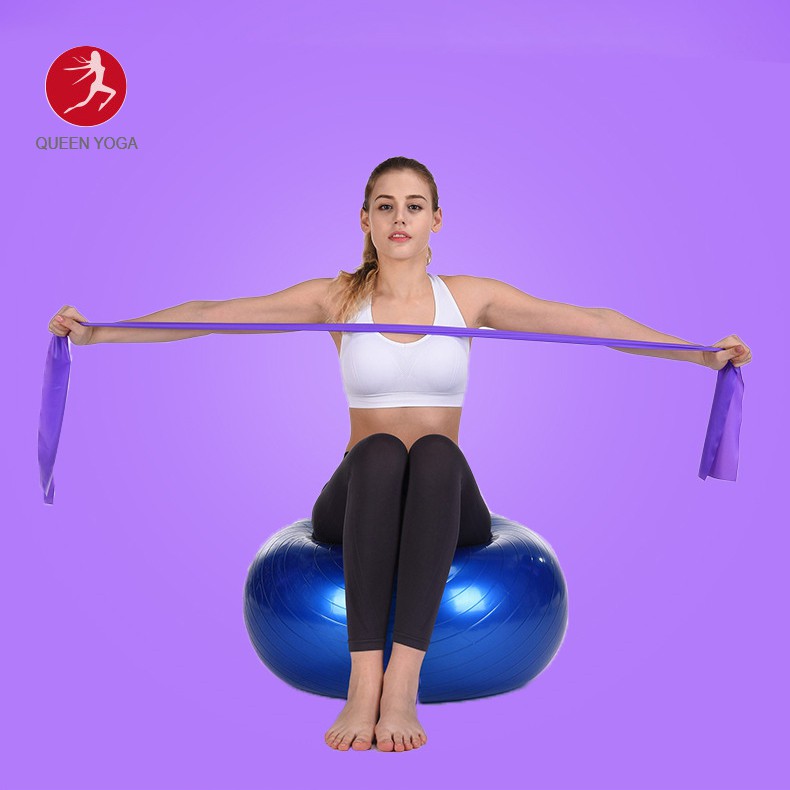 Dây Đàn Hồi Kháng Lực - Thun Tập Gym - Yoga QUEEN YOGA Cao Su Đàn Hồi 1,5m