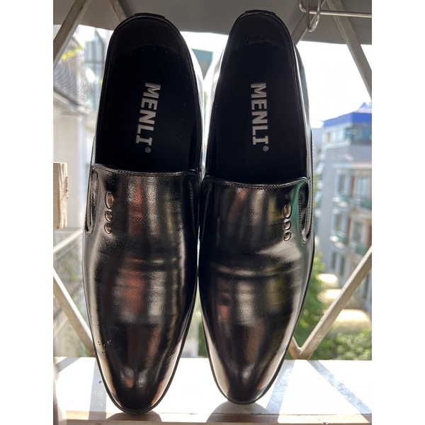Giày công sở nam da bò Italy GLSP172 bảo hành 24 tháng