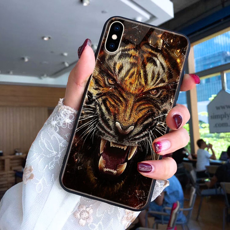 Ốp Lưng Iphone 7 plus cho nam Hình Hổ Báo Sư Tử_152 Shopahoo 6s/6s plus/7/7plus/8/8plus/x/xs/xs max/11//12/12 promax