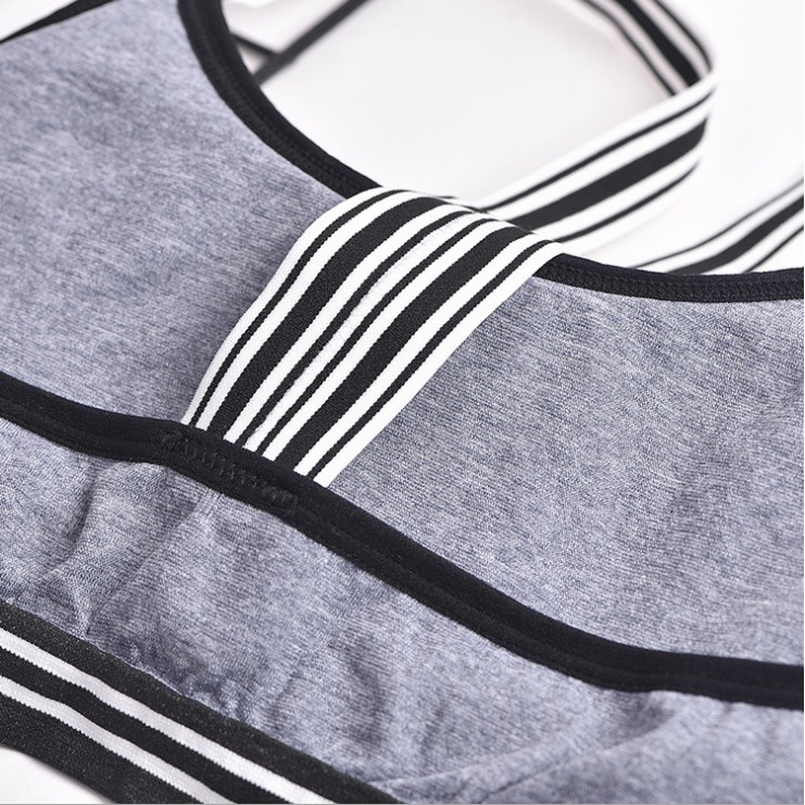 Bra Kẻ Sọc Kèm Mút Nâng Ngực Cho Phái Nữ